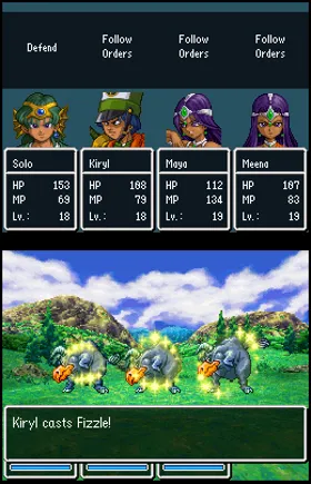 Dragon Quest IV - Chapters of the Chosen (USA) (En,Fr,Es) screen shot game playing